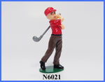 Golfer Boy Figure