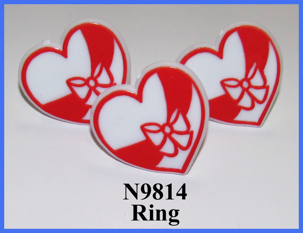 Heart w/Bow Ring