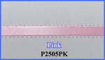 3/8" Picot Ribbon-Pink-20 Yd
