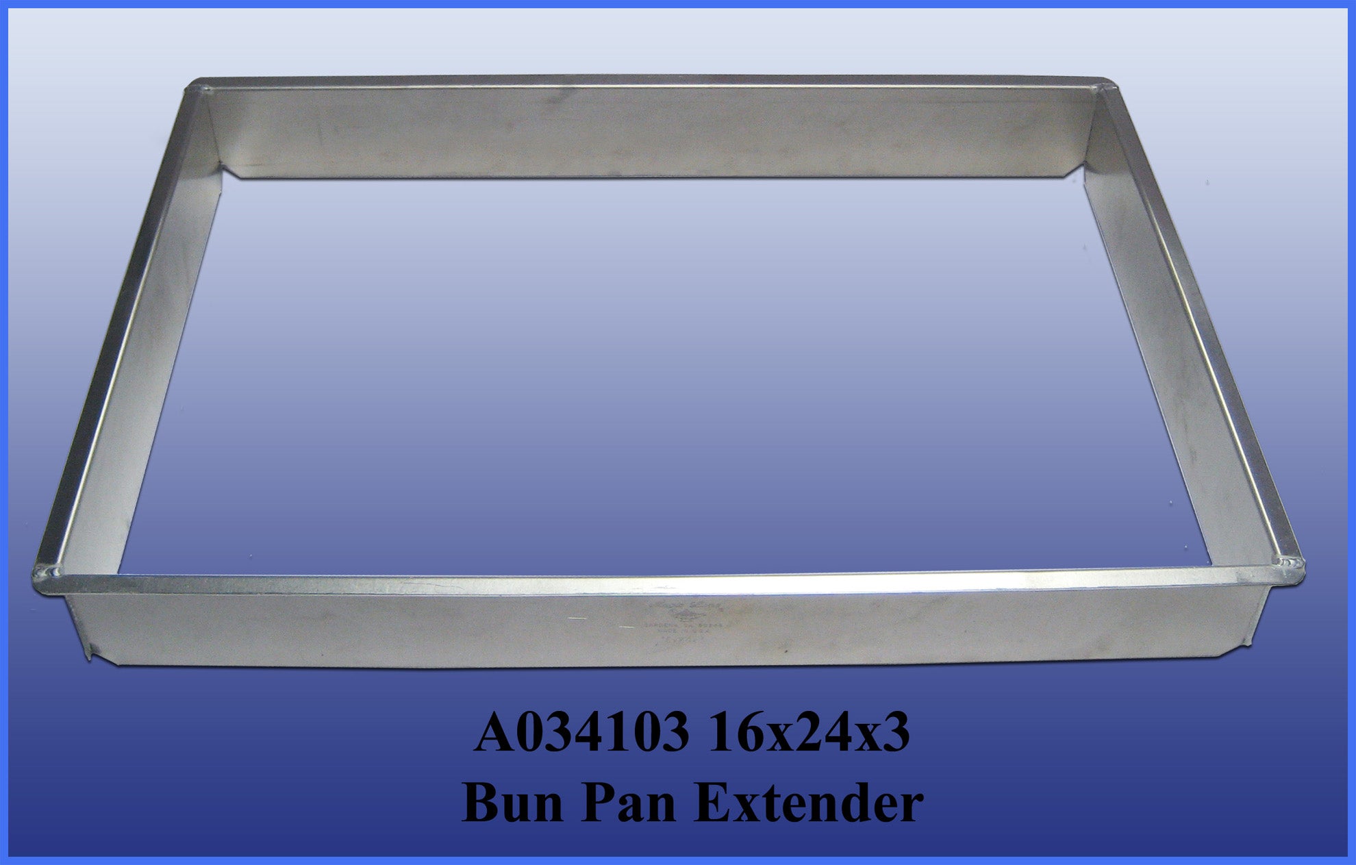 16x24x3 Bun Pan Extender