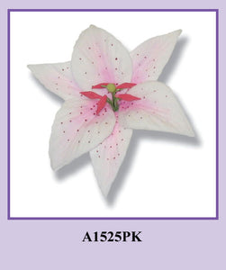 Lg Pink Rubrum Lilies