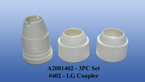 #402 Lg 3Pc Coupling Set