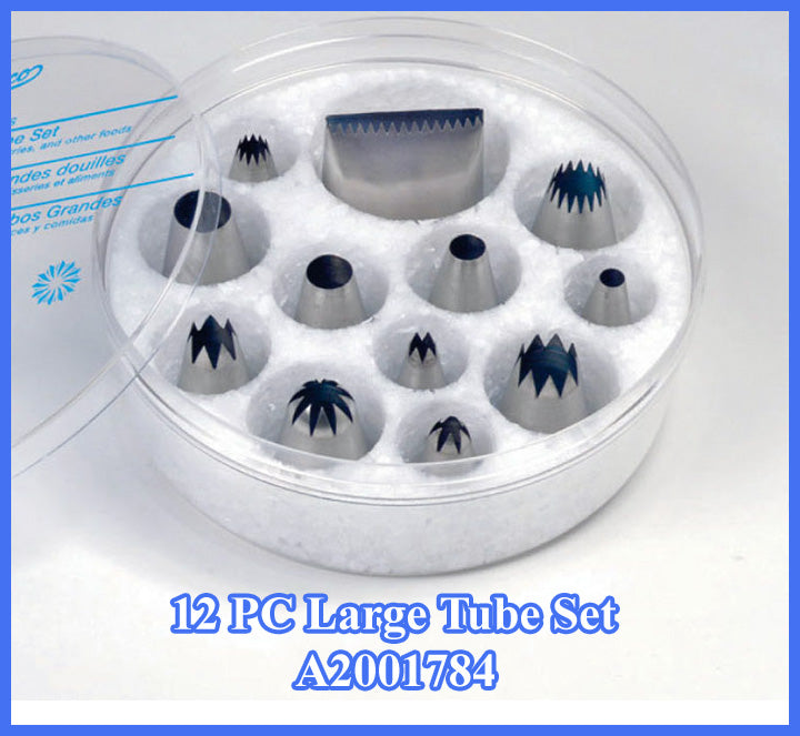 12 PC Large Tube Set