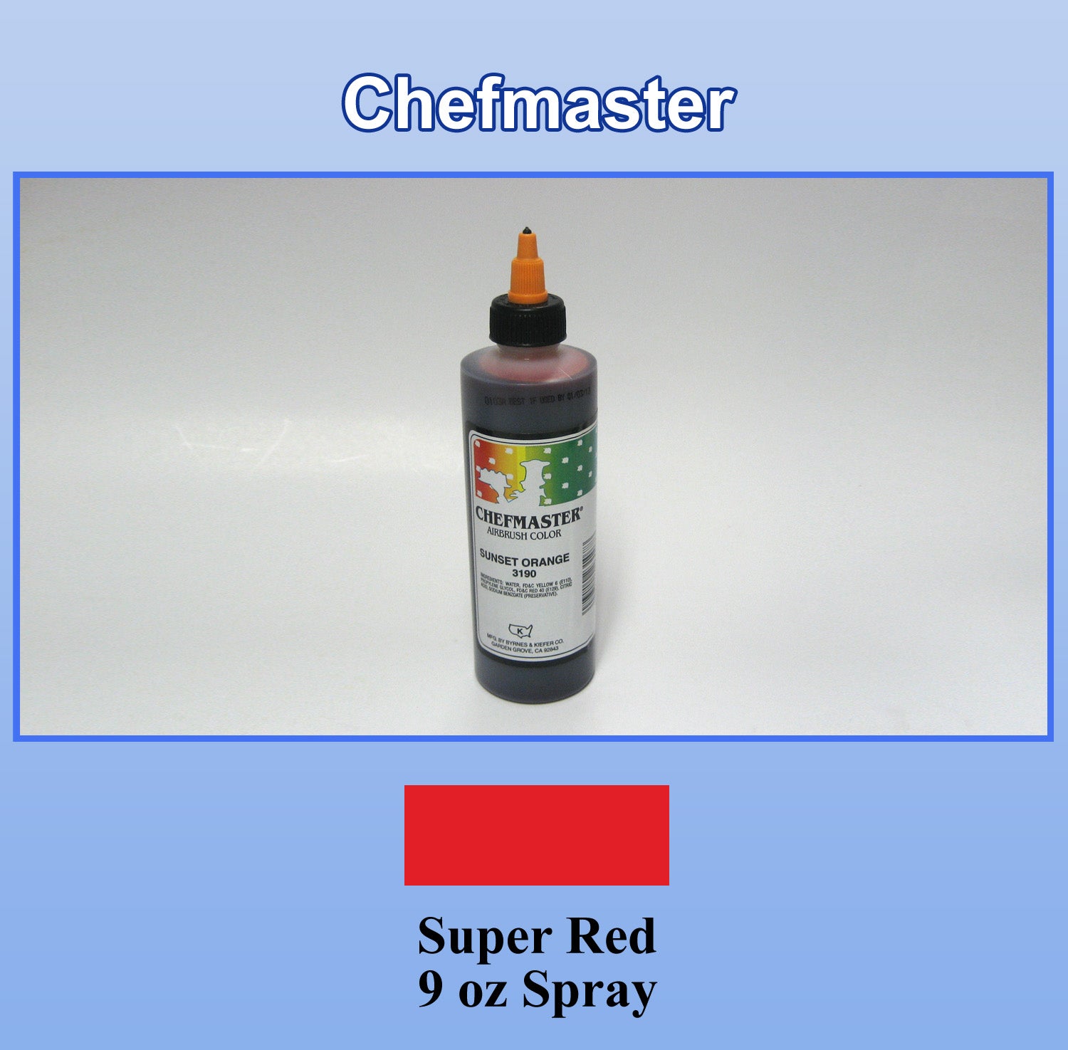 9 oz Super Red Spray