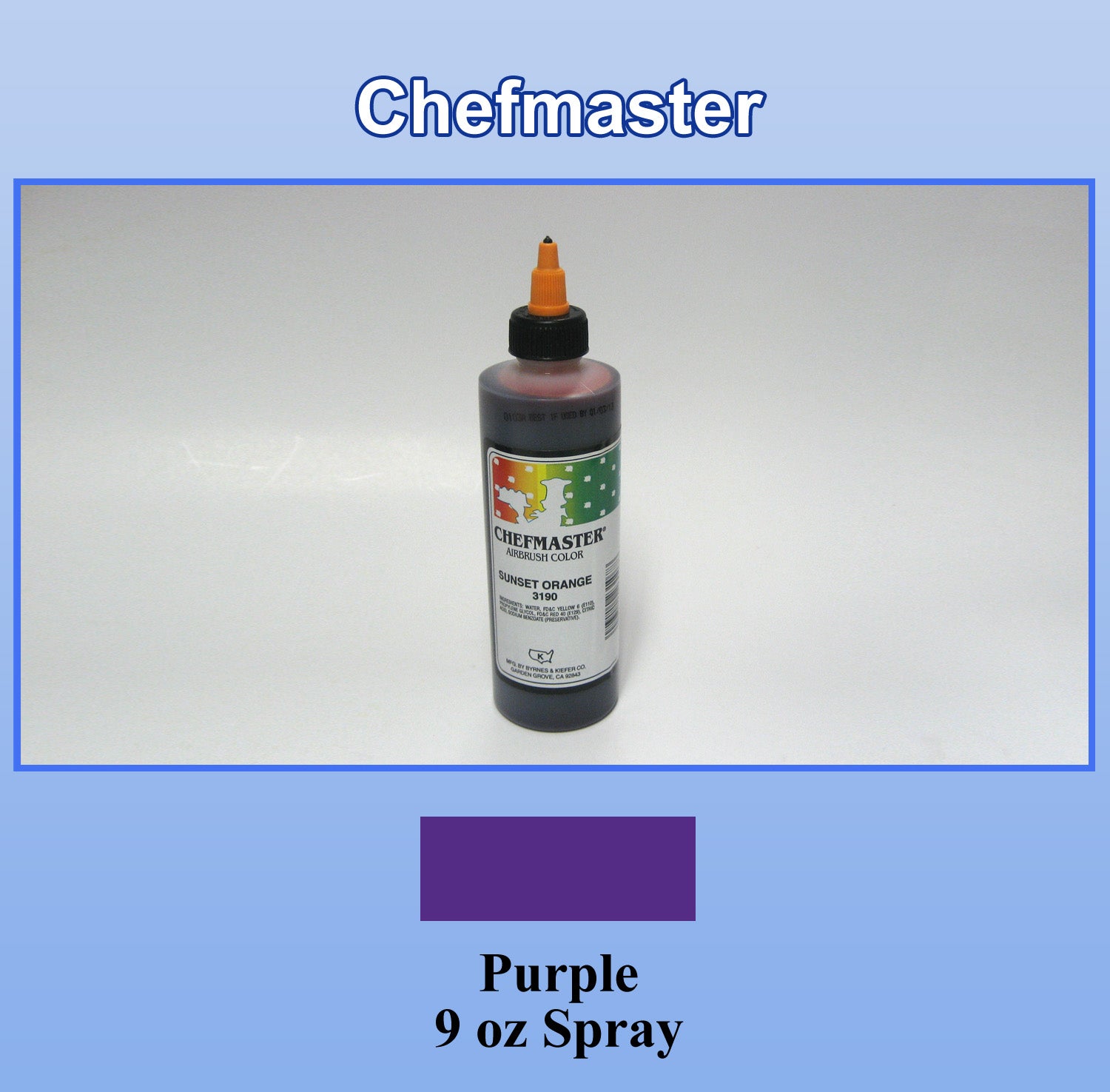 9 oz Purple Spray