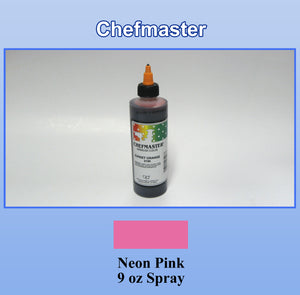 9 oz Neon Pink Airbrush