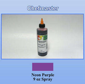 9 oz Neon Purple Airbrush