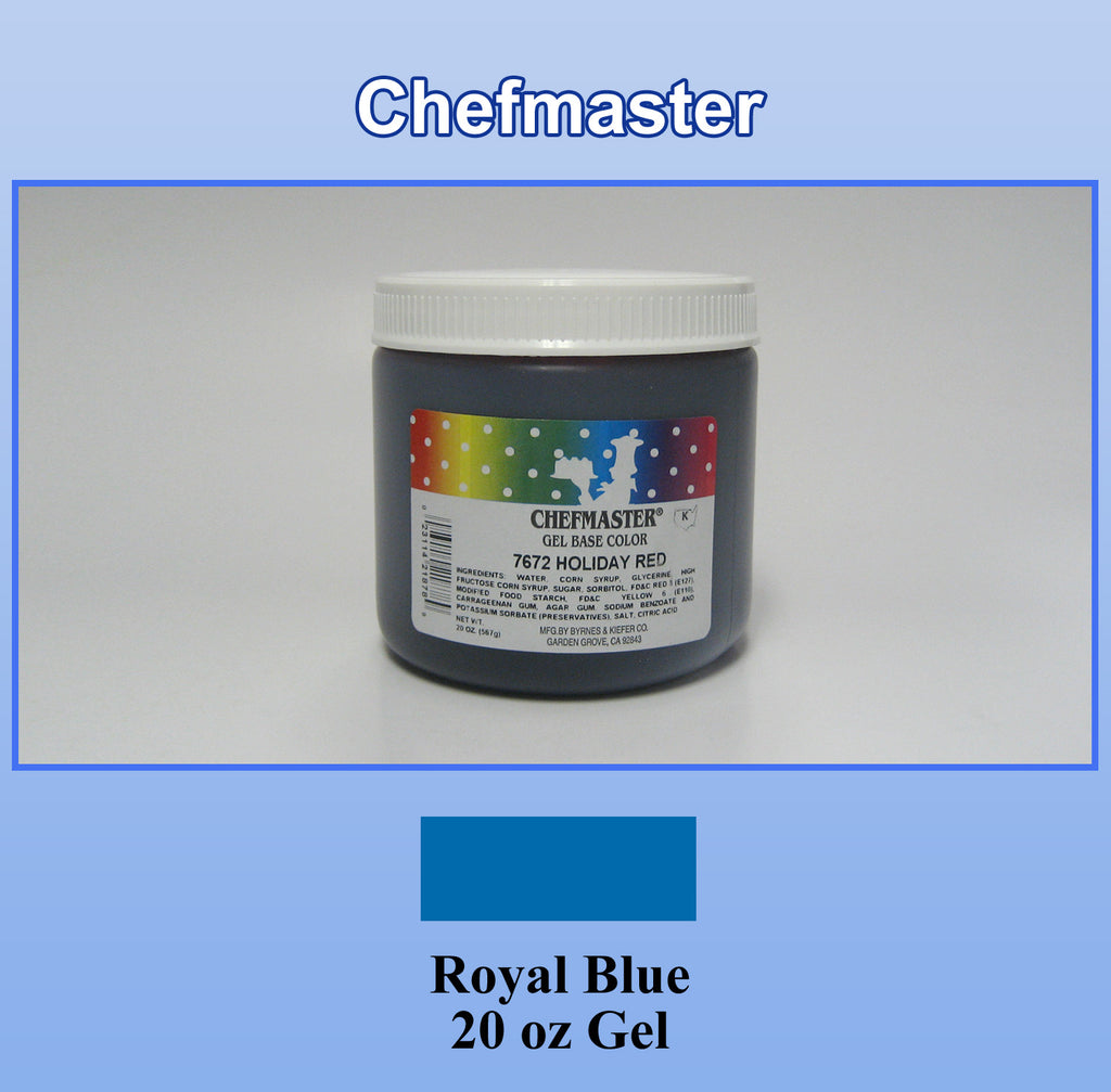 20 oz Royal Blue Gel