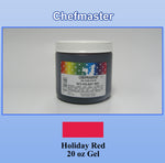 20 oz Holiday Red Gel