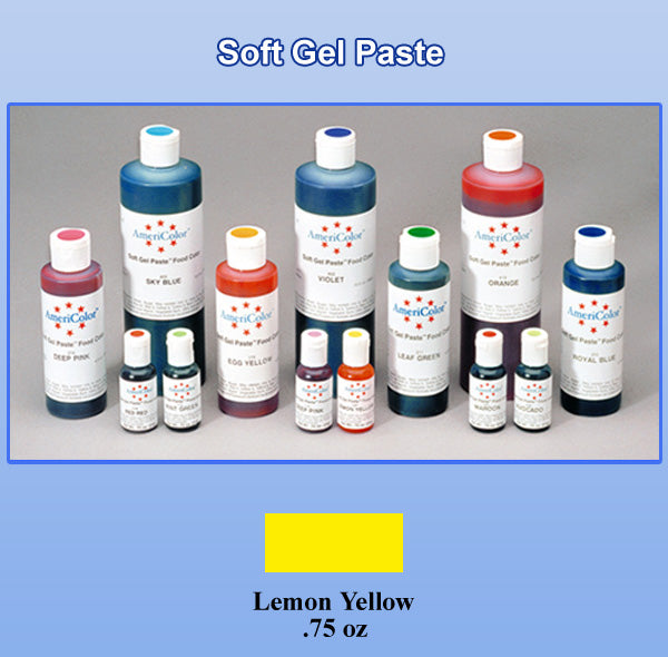 .75 oz Lemon Yel Soft Gel