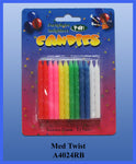 Rainbo Med Twist Candl-24