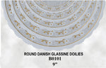 9" Round Glassine Doilies