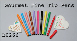 Gourmet Fine Tip Pens