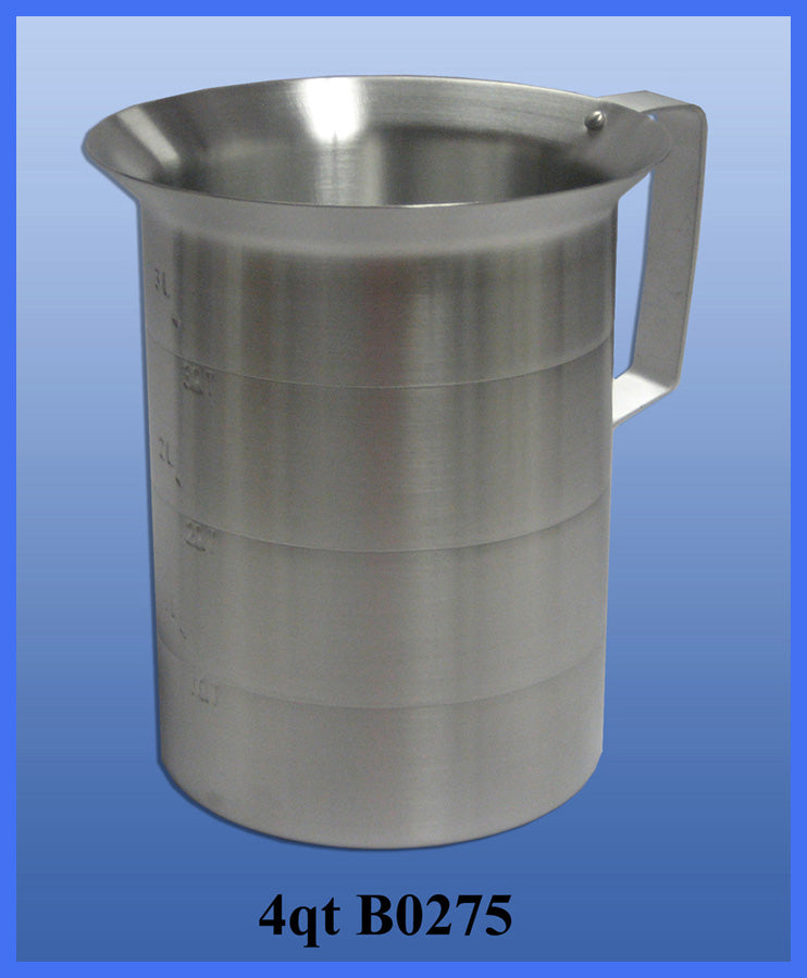 4 QT Aluminum Measuring Cup