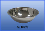 5 QT Stainless Steel Mixing Bowl