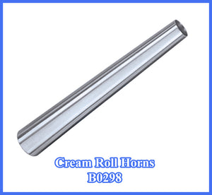 Large Cream Roll Horns