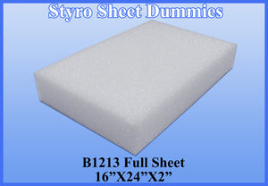 16x24x2 Full Sht Dummy-Styro