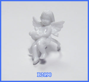 Angel Cherub Ring White