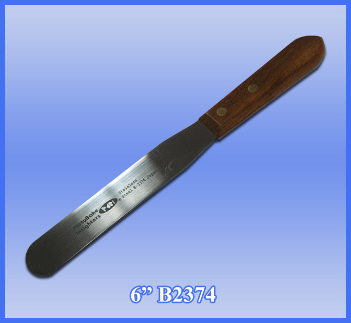 Straight 6" Thin Spatula