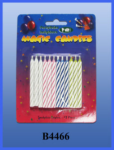 12PC Magic Twist Candles