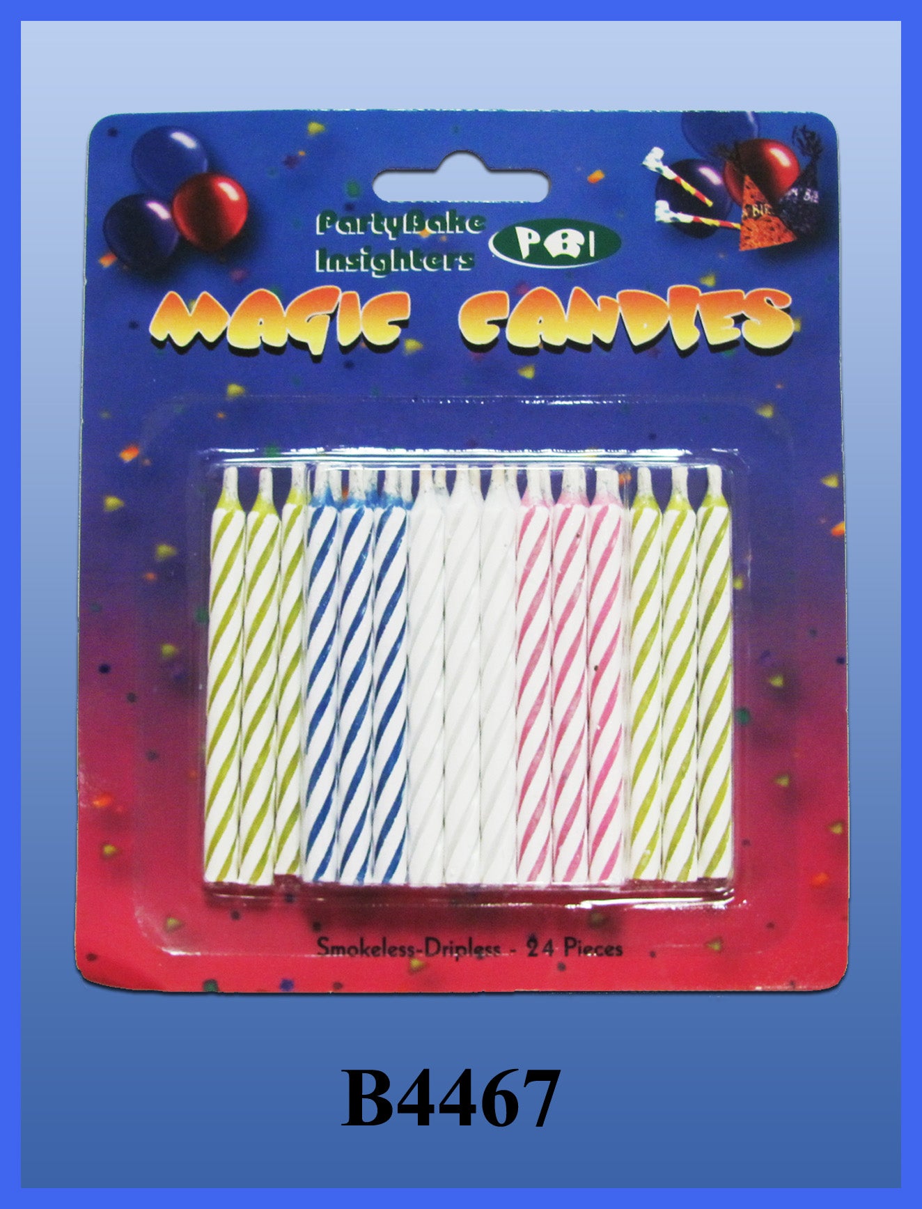 24PC Magic Twist Candles