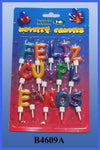 Feliz Cumpleanos Letter Candles