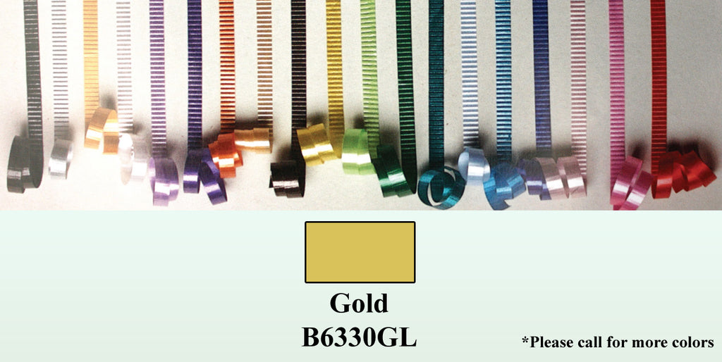 Gold Poly Curing Ribbon