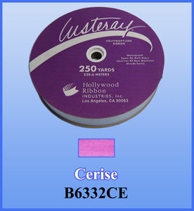 1 1/4" Cerise Wide Ribbon 250 YD