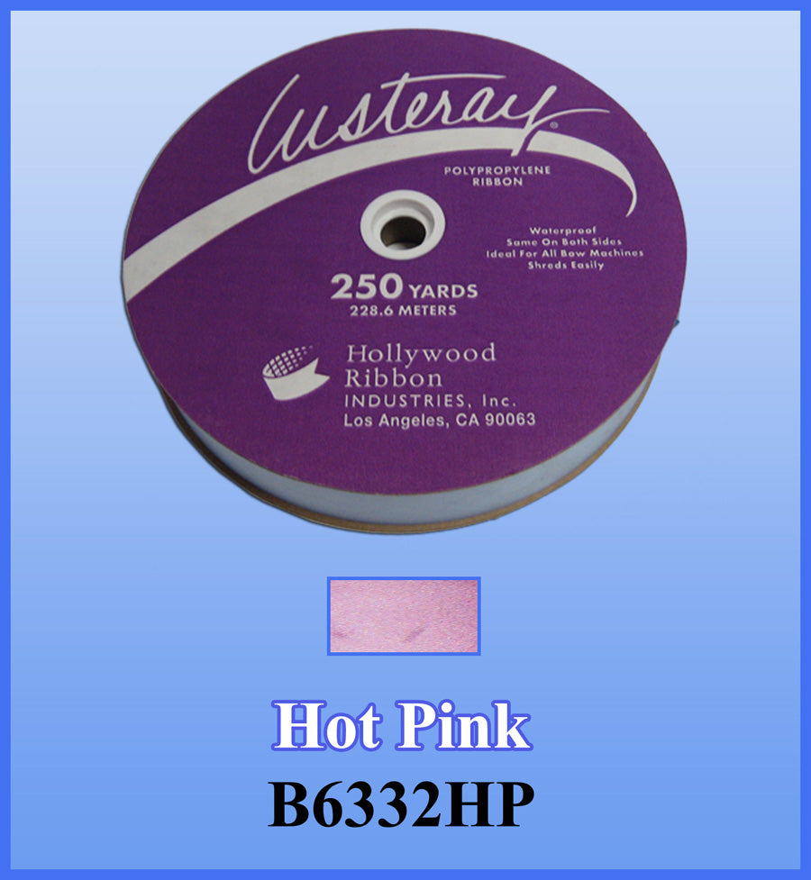 1 1/4" Hot Pink Wide Ribbon 250 YD