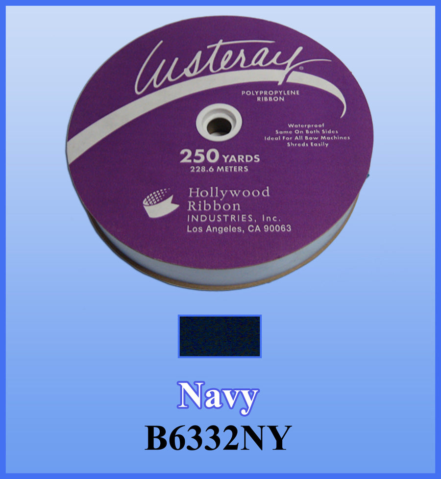 1 1/4" Navy Wide Ribbon 250 YD