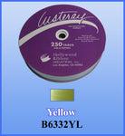 1 1/4" Yellow Wide Ribbon 250 YD