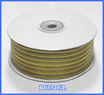 1 1/2" Gold Thick Strip Ribbon