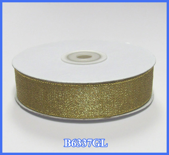 7/8" Gold Med Solid Ribbon