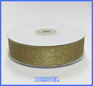 7/8" Gold Med Solid Ribbon