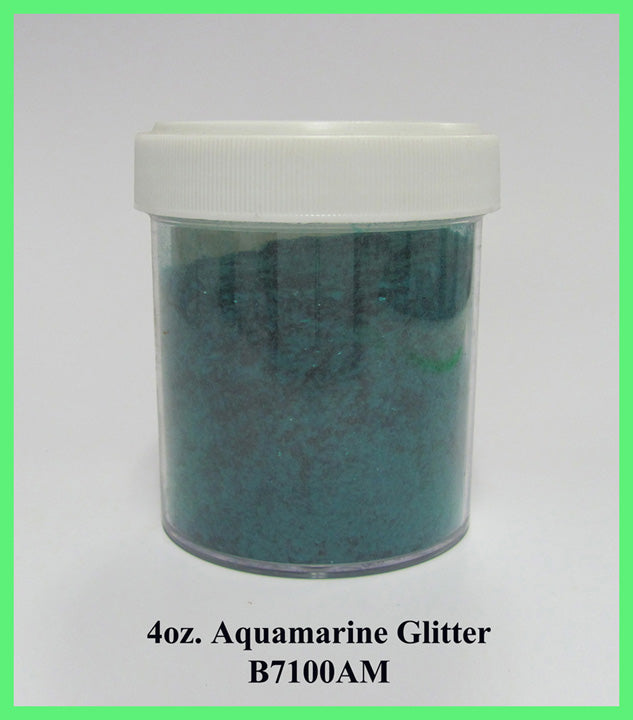 4 oz Aquamarine Edible Glitter