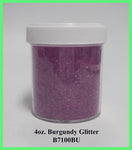 4 oz Burgundy Edible Glitter