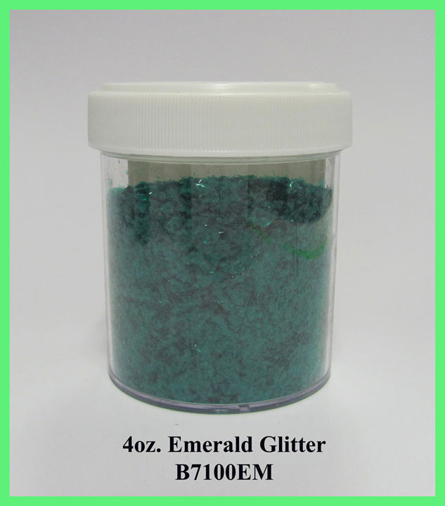 4 oz Emerald Edible Glitter