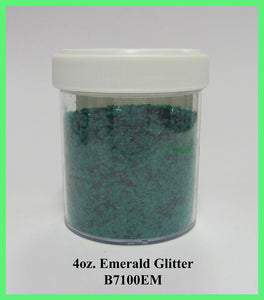 4 oz Emerald Edible Glitter