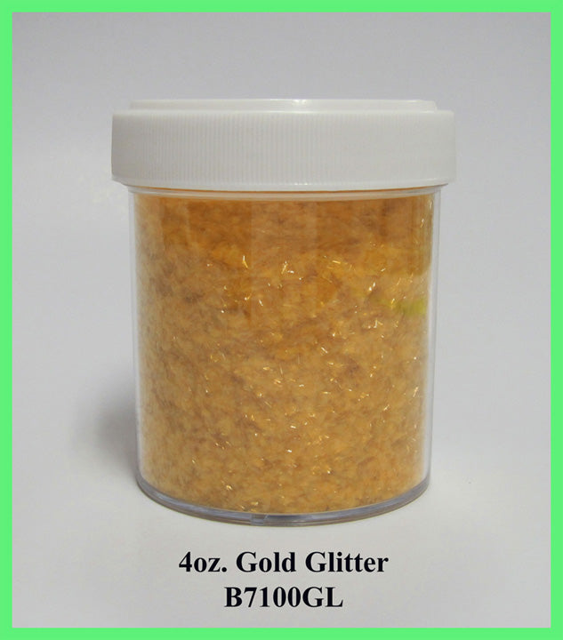 4 oz Gold Edible Glitter