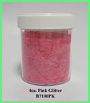 4 oz Pink Edible Glitter