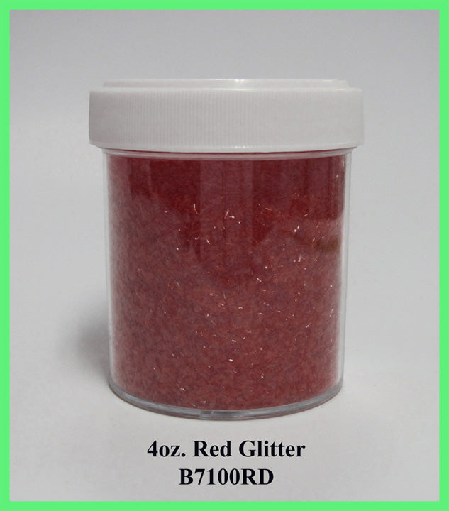 4 oz Red Edible Glitter