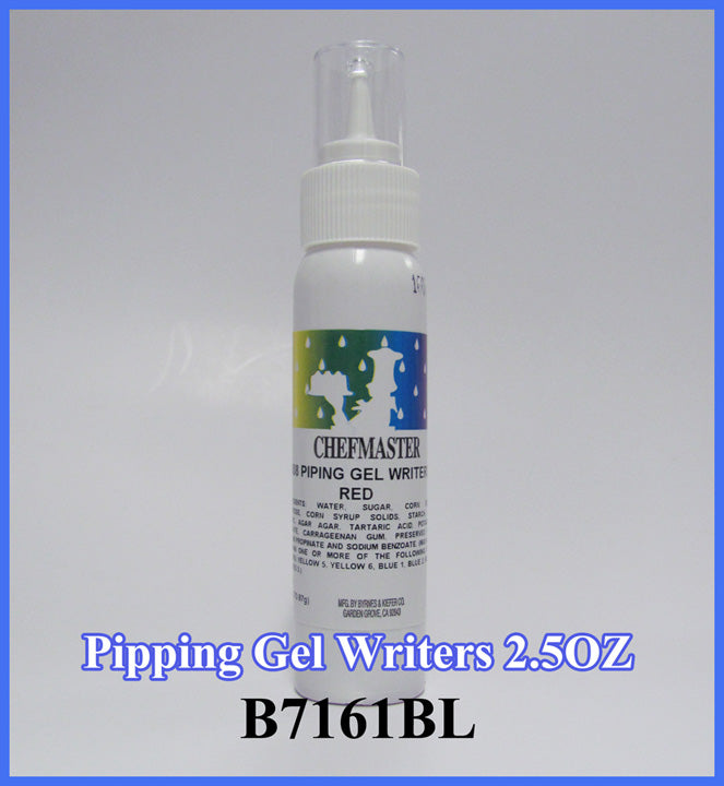 Blue Piping Gel Writers 2.5 oz