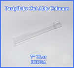 7" Clear Column Cutable