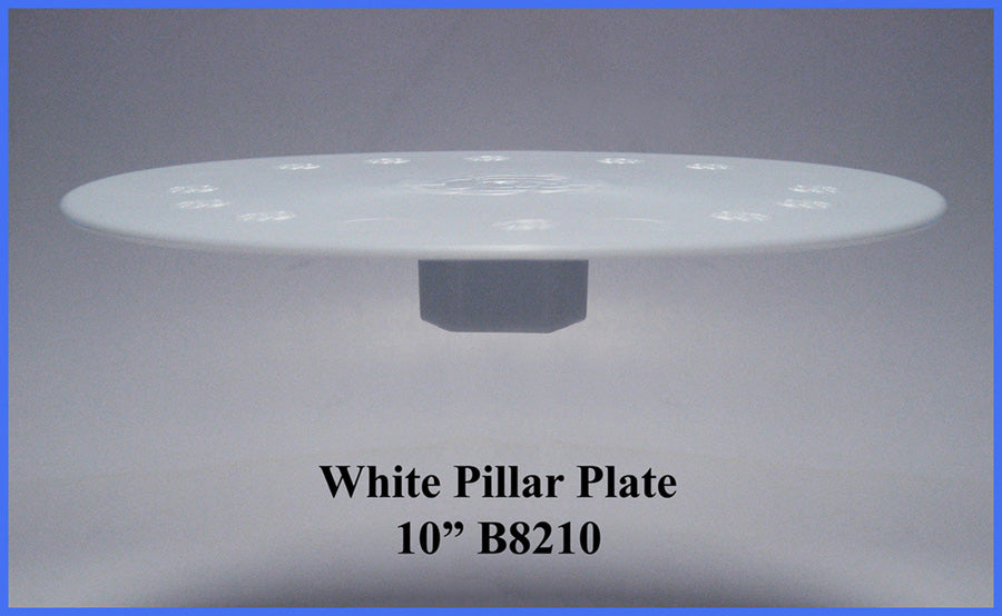 10" Tier Plate- Center Knob