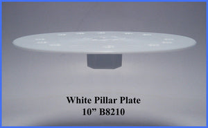 10" Tier Plate- Center Knob