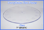 7" Clear Tier Plate No Knobs