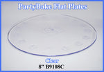 8" Clear Tier Plate No Knobs