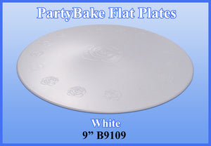 9" Tier Plate No Knobs