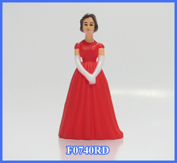 3" Bridesmaid - Red