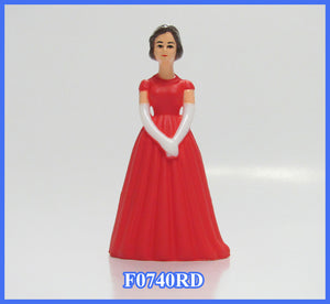 3" Bridesmaid - Red